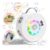 Weilim Bubble Machine for Kids, 360 Rotating Blower