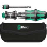 Wera 05051024001 Kraftform Compact Imperial Screwdriver Bit Set KK 25, Silver