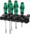 Wera 334 SK/6 Kraftform Plus Mixed Screwdriver Set 6 Pieces with rack