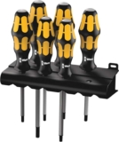 Wera 977/6 TORX Kraftform Chiseldriver screwdriver set, 6pc, 05024410001