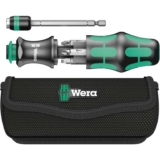 Wera Compact Tool Set Kraftform 20 with Pouch, SL/PH/PZ, 7 Pieces, Silver