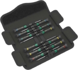 Wera Kraftform Micro Screwdriver Set 12 Universal 1, 12PC – 05073675001