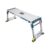 Werner 79023 Adjustable Pro Work Platform Work & Access, Silver, One Size
