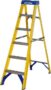 Werner fibreglass 1.7m 6 Step swing back Step Ladder