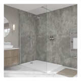 Wetwall Elite Double Post Formed Scafell Slate Shower Panel 2420 X 580mm