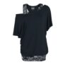When the Heart Rules the Mind T-Shirt Black-Grey by Black Premium by EMP