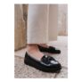 Wheres That from Black Alpha Wide Fit Slip on Loafers