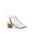 Wheres That from White Pu Reydah mid Block Heel Sandals