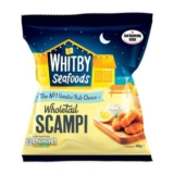 Whitby Seafoods Wholetail Breaded Scampi Frozen