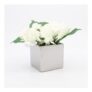 White Artificial Hydrangea in Ceramic Pot 20x25cm