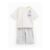 White & Blue Peter Rabbit Tee & Trousers Set