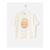White Chill & Peel Orange Cotton Graphic T-Shirt