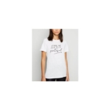 White Clapping Grateful Slogan Charity T-Shirt