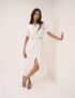 White Collared Orla Midi Dress, sizes 4 – 18 w/Code