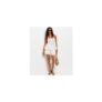 White Cotton Pintuck Cami Top