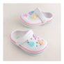 White Fruit Wide Fit (G) Character Clogs Sizes 3-9