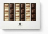 White & Milk Chocolate Wafer Bars with Creamy Hazelnut Filling Gourmet Chocolate Gift Box Individually Wrapped Chocolate Sticks