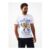 White Pie Scotland Football Graphic T-Shirt Lt