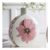 White & Pink Floral Vase.