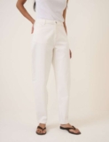 White Putney Barrel Leg Jeans, sizes 4 – 18