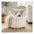 White Rope Weave Storage Basket 28cm X 21cm
