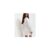 White Satin Cowl Back Mini Dress