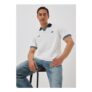 White Scotland Football Polo Shirt