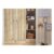 White/Wood Effect Parker Kids Wardrobe