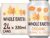 Whole Earth Organic Lightly Sparkling Orange & Lemon, 24x 330 ml, Lightly Fizzy Fruity Soft Drink with 100% Natural Ingredients, No Added Refined Sugar,Vegetarian & Vegan, Multi Pack
