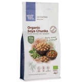 Wholefood Earth Organic Soya Chunks 1kg GMO Free Vegan – Discount at Checkout