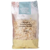 Wholefood Earth Toasted and Unsweetened Coconut Slices 1 kg GMO Free £9.73 S&S
