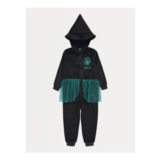 Wicked Elphaba Black Tutu Hooded Onesie