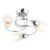 Wickes Arca Semi Flush Ceiling Light