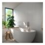 Wickes White Satin Ceramic Wall Tile – 600 X 300mm