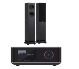 WiiM Amp Ultra Streaming Amplifier with Fyne Audio F55E Floorstanding Speakers – W/Code