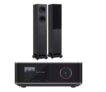 WiiM Amp Ultra Streaming Amplifier with Fyne Audio F55E Floorstanding Speakers – W/Code