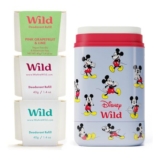 Wild Refillable Natural Deodorant Starter Kit with Disney Mickey Case