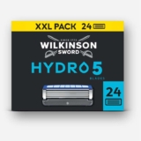 Wilkinson Sword Hydro 5 Mens Razor Blade Refills, XXL 24 Pack