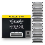 Wilkinson Sword Hydro 5 Ultimate Mens Razor Blade Refills, XL 8 Pack