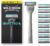 Wilkinson Sword Quattro Razors for Men, Value Pack, Diamond Coated 4 Blades, Mens Shaver Razor Handle Plus 9 Blade Refills