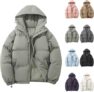 Winter Coats for Women Uk Quilted Hooded Zip Up Warm Puffer WomenS Jackets