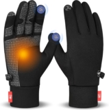 Winter Gloves Running Thermal Liner Gloves Warm Gloves Anti-slip Touchscreen Gloves for Men Women Sport Walking Riding Driving Cycling