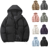 Winter Jackets for Women UK Hooded Puffer Jacket Lightweight Coat