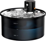 Wireless Cat Water Fountain for Drinking: Battery Operated Cat Fountain
