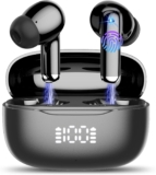 Wireless Earbuds, Bluetooth 5.4 Headphones in Ear with 4 ENC Mic Ear Buds Wireless Earphones Mini Ear Buds 40H Playtime HiFi Stereo Sound IPX7 Waterproof USB-C for iOS/iPhone/Android