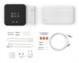 Wireless Smart Thermostat Starter Kit V3 with Hot Water Control – Black Edition