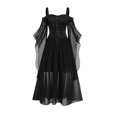 Witch Halloween Costumes, Goth Dresses, Pirate, Vintage