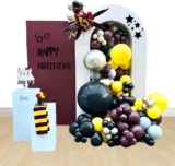 Wizard Harry Birthday Party Balloons and Decorations