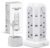 Wolf Power Tower, 18-IN-1 Surge Protected Lead with 2M Extension Cable, 12 Plug Sockets, 2 USB-C & 4 USB-A Ports, 4 Switches