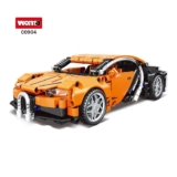 Woma Weilong Super Car Building Blocks 388 PCS, Pull-Back, DIY, Ages 6, ABS Welcome Deal Guangdong Woma Animation Toys Co., Ltd.